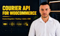 integrate your courier API with woocommerce