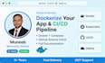dockerize your application and set up cicd pipeline