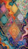 design geometric and crochet pattern with pattern editing