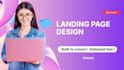 design a landing page in figma