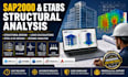 do sap2000 etabs structural analysis structural design and load calculation