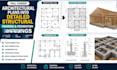 convert architectural plans into detailed structural and foundation drawing