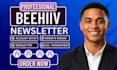 setup beehiiv account design beehiiv newsletter templates, beehiiv landing page