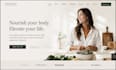 design squarespace personal trainer nutrition coach website with booking