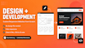 design and develop a custom responsive website using HTML CSS js