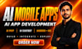build ai mobile app, ai mvp, ai app development, android ios, ai chatbot app