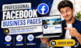 create and setup facebook business page