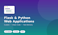 build a custom web app using flask and python