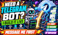 deploy a custom telegram bot