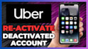 uber reactivation, amazon flex reactivation, lyft reactivation, reactivation