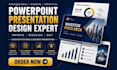 improve redesign powerpoint presentation edit redesign investor pitch deck slide