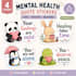 create mental health quote sticker