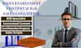 write sales enablement content and b2b sales collateral