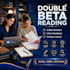 double beta read your novel and provide inline feedback