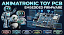 design animatronic toy pcb and develop embedded firmware