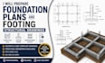 prepare foundation plans and footing structural drawings
