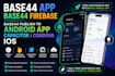 base44 app base44 firebase base44 publish to android app