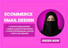 design professional ecommerce email designs in figma