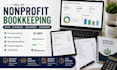 do bookkeeping for US nonprofits using aplos, blackbaud or sage intacct with qb
