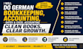do german bookkeeping, accounting, datev and excel accounting