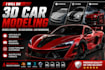do 3d car modeling 3d car design and car rendering