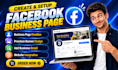 create and setup your facebook business page fb page