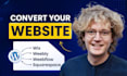 clone or convert wix, weebly, webflow, squarespace to wordpress website
