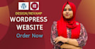 develop a professional wordpress website for your business in your budget
