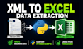 extract, clean and convert XML data to excel