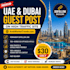 publish on a high traffic uae website