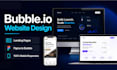 build responsive bubble website or landing page on bubble io