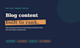write seo web content