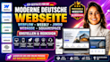 redesign modern german webflow, weebly, jimdo webnode squarespace website design