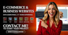 develop your ecommerce or business website with admin panel