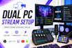 setup your dual PC stream with obs and goxlr