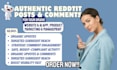 create reddit seo post and comment to promote startup brand