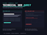 do a technical SEO audit for js heavy and multilingual websites