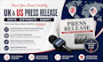 write UK US press release, distribute your press release, submit press release