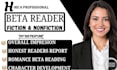 beta reader, romance beta reader, alpha, fantasy, thriller beta reader