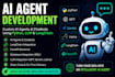 build ai agents using python , llm and langchain