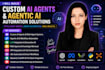 build custom ai agent and agentic ai automation solution