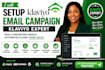 setup klaviyo email campaign klaviyo expert