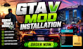 install gta v mods, fix crashes, scripts, vehicles, peds and mlo