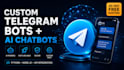 develop a custom telegram bot with ai chatbot integration