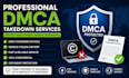 provide professional dmca takedown services