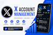 manage your x account professionally
