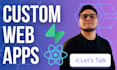 build a full web app with auth and database