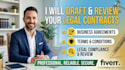 professionally draft, review, and edit legal contracts, agreements