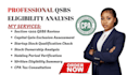 qsbs analysis to help maximize up to 100 percent capital gain exclusion