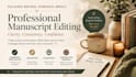 provide a line edit of your novel, book or manuscript